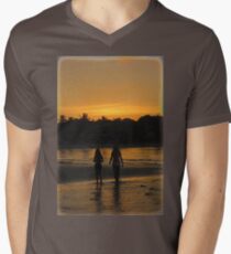 Beach Attractions Men's V-Neck T-Shirt