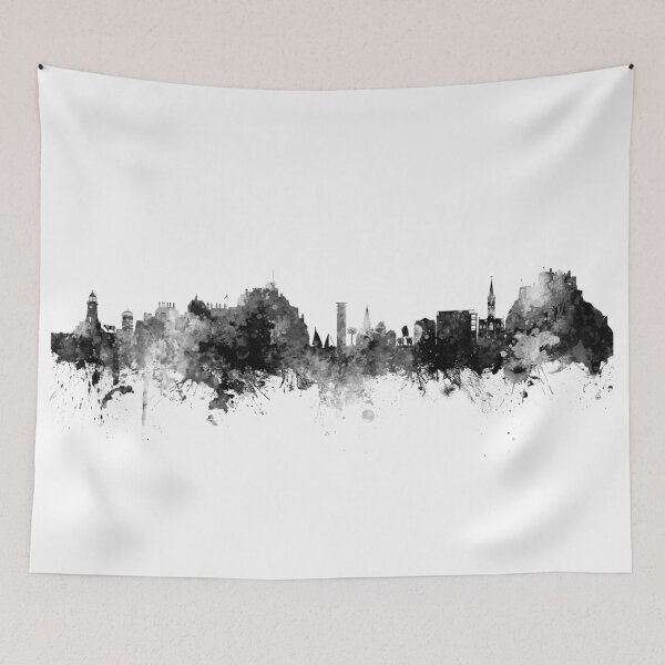 Item preview, Jersey Channel Islands Skyline designed and sold by ArtPrints.