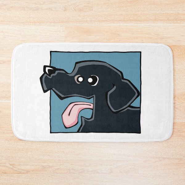 Item preview, Labrador Retriever - Black (Face) WHITE BG designed and sold by TheChicken.
