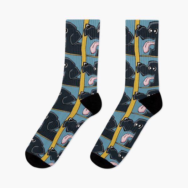 Item preview, Labrador Retriever - Black (Face) YELLOW BG designed and sold by TheChicken.