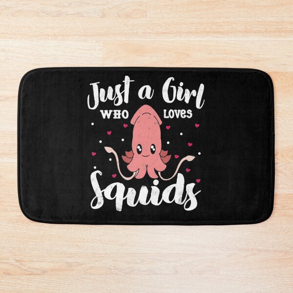 Item preview, Just A Girl Who Loves Squids designed and sold by rafaeltto.