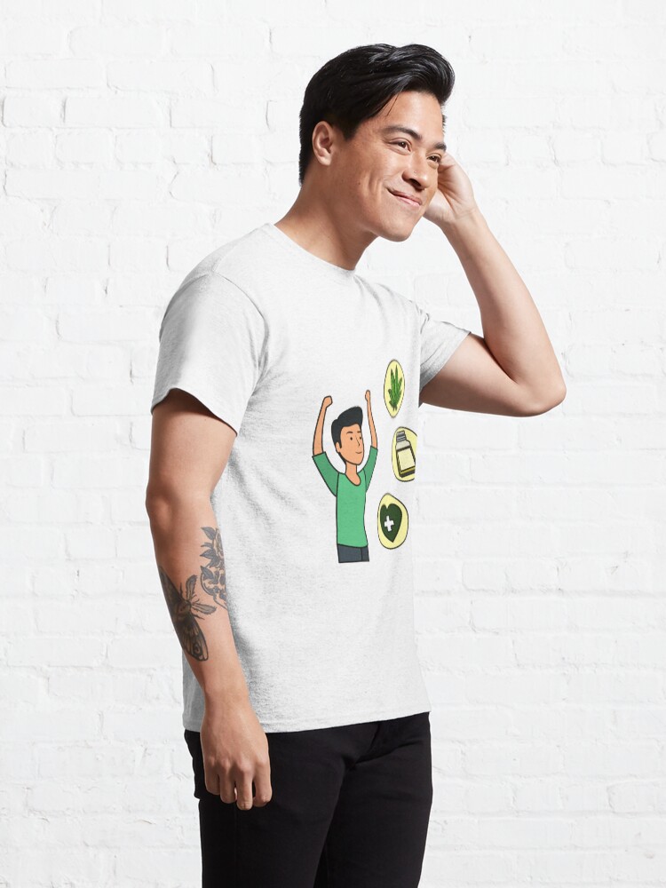 Alternate view of Weed medical Classic T-Shirt