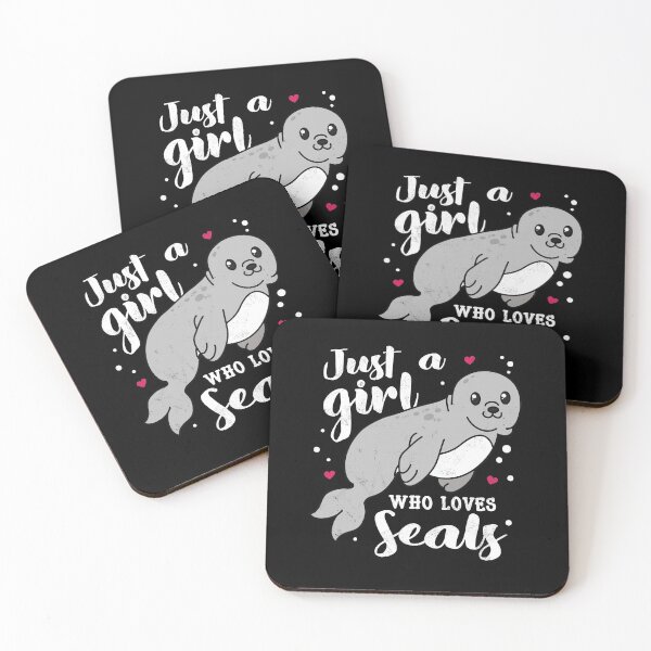 Item preview, Just A Girl Who Loves Seal designed and sold by rafaeltto.