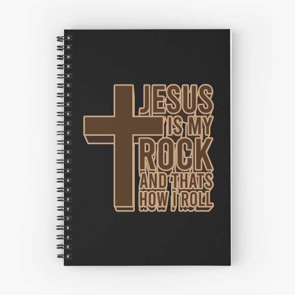 Item preview, Jesus Is My Rock And Thats How I Roll designed and sold by tonstan.