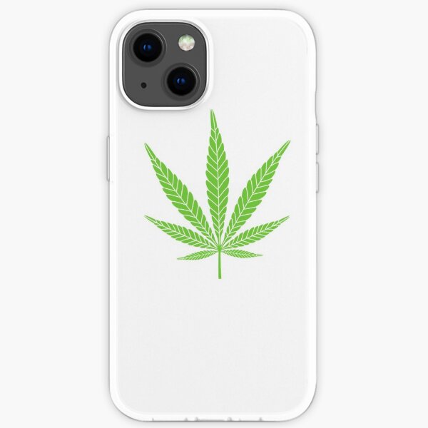 Weed design iPhone Soft Case