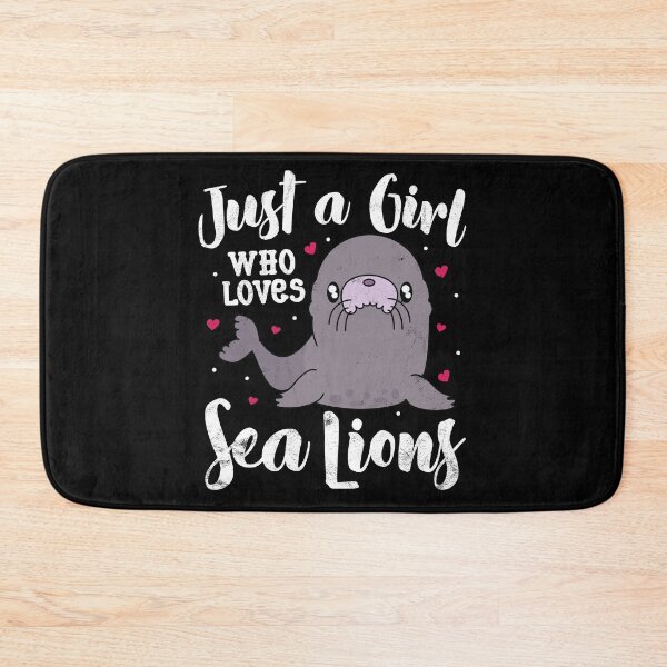 Item preview, Just A Girl Who Loves Sea Lion designed and sold by rafaeltto.