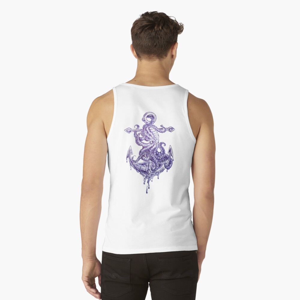 Octopus Anchor Flowy Tank Top – Pinpoint Clothing & Gifts