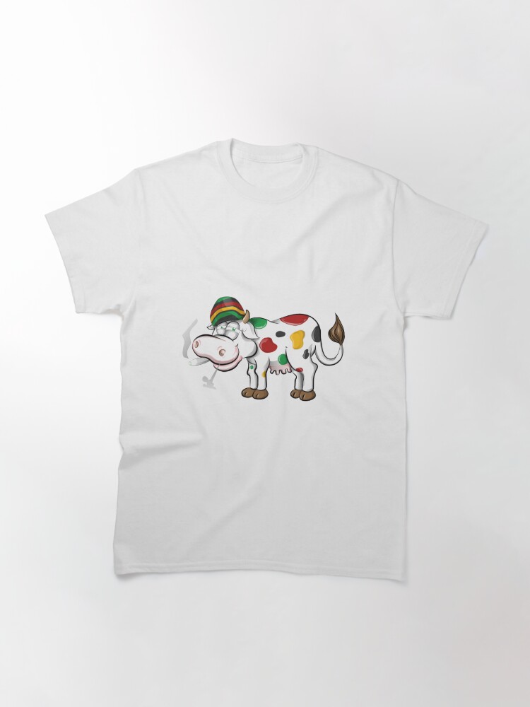 Alternate view of Reggae cow Classic T-Shirt