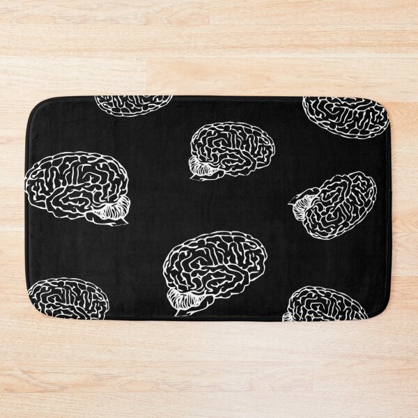 Item preview, human brain collage, white designed and sold by RosArt100.