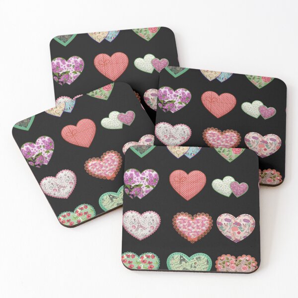 Item preview, Valentine Hearts Pattern designed and sold by Linda Roisum.