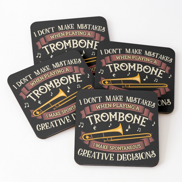 Item preview, Funny Trombone Lover Gift - Don't Make Mistakes When Playing - Trombone Player designed and sold by kntranhoang.