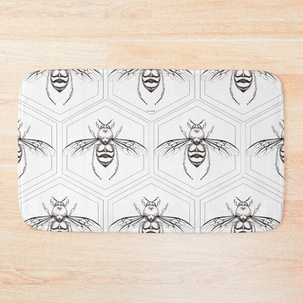 Item preview, Bee Illustration designed and sold by katpowell.