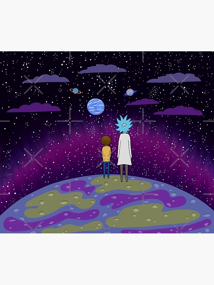 Rick and Morty - Planets by cristinadesign