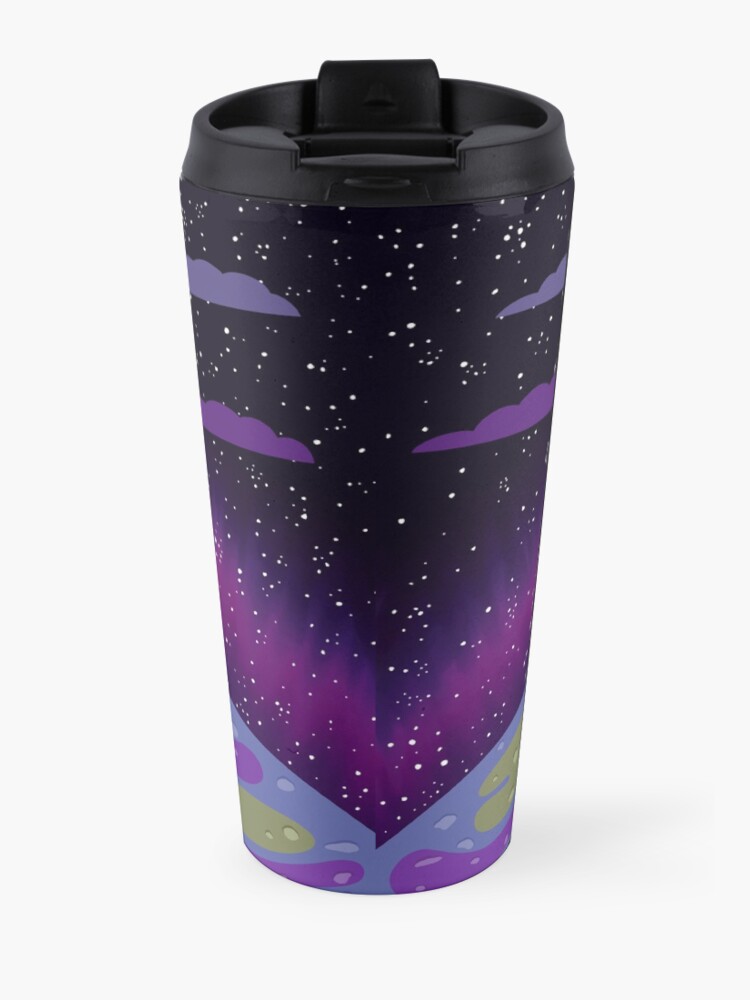 Alternate view of Rick and Morty - Planets Travel Mug