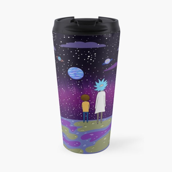 Rick and Morty - Planets Travel Mug