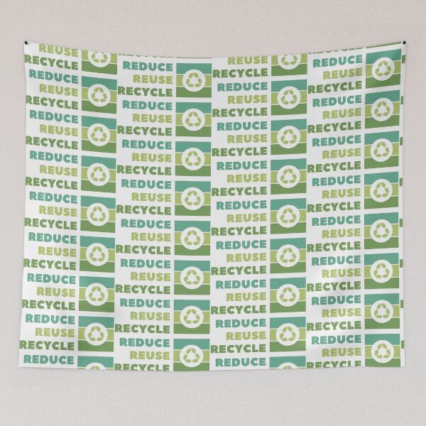 Item preview, Reduce, Reuse, Recycle designed and sold by RIVEofficial.