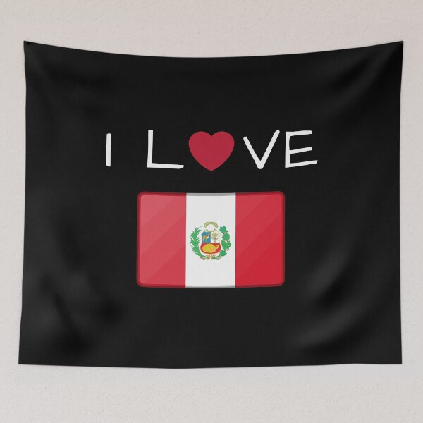 Item preview, I love peru, peruvian, fashion, funny, pride, souvenir, sport, men, women  designed and sold by danyc88.
