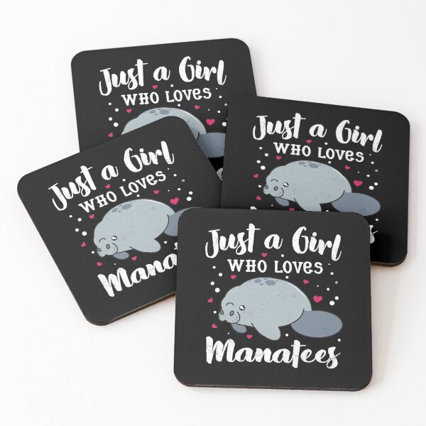 Item preview, Just A Girl Who Loves Manatees designed and sold by rafaeltto.