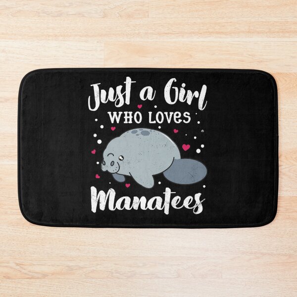 Item preview, Just A Girl Who Loves Manatees designed and sold by rafaeltto.