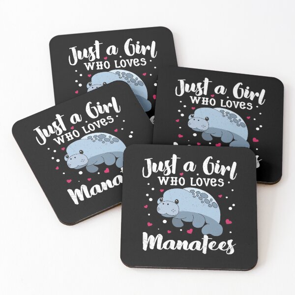 Item preview, Just A Girl Who Loves Manatees designed and sold by rafaeltto.