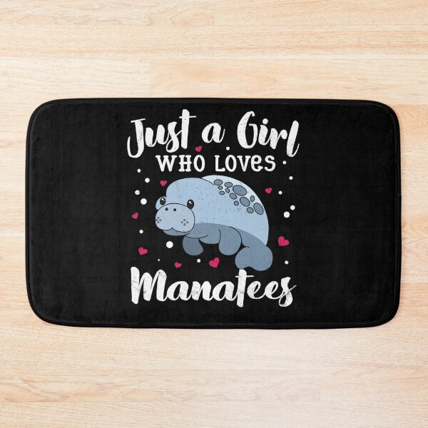 Item preview, Just A Girl Who Loves Manatees designed and sold by rafaeltto.