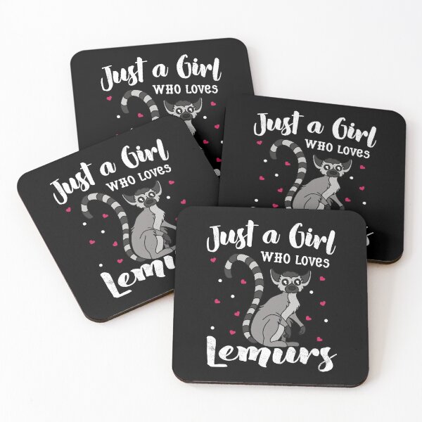 Item preview, Just A Girl Who Loves Lemurs designed and sold by rafaeltto.