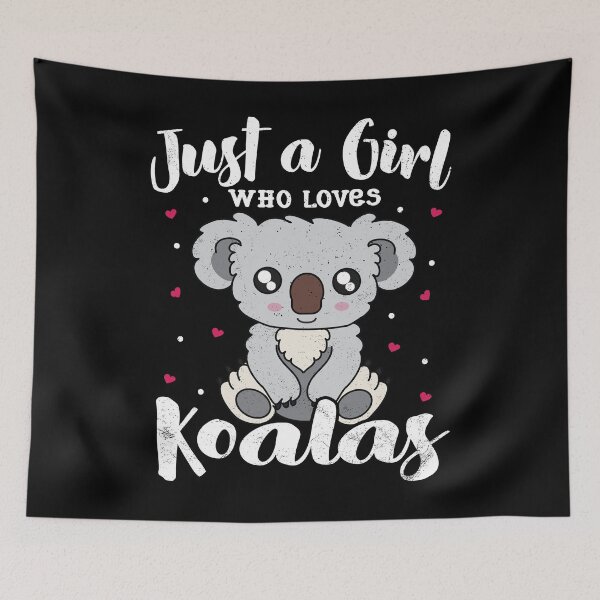 Item preview, Just A Girl Who Loves Koalas designed and sold by rafaeltto.
