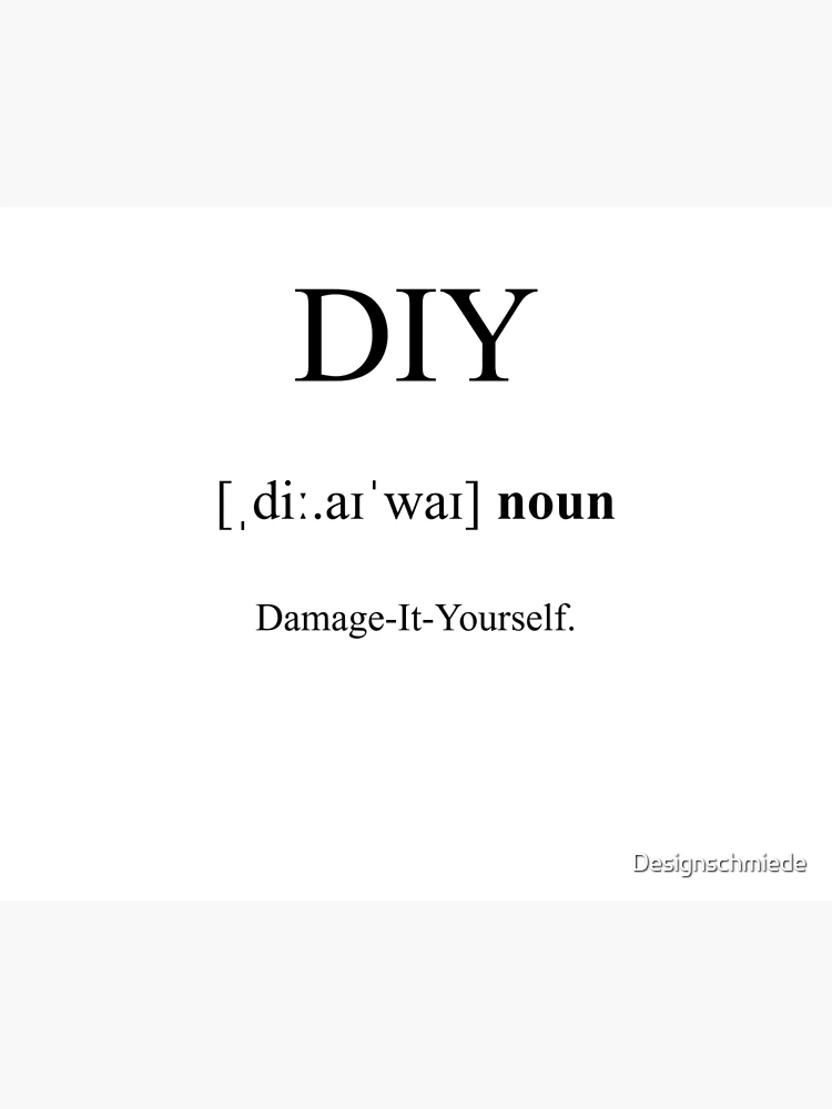 Definición de do-it-yourself 