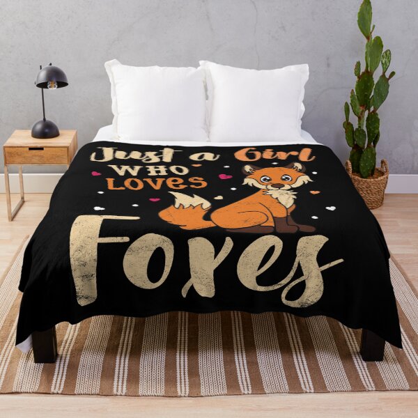 Item preview, Just A Girl Who Loves Fox  designed and sold by rafaeltto.