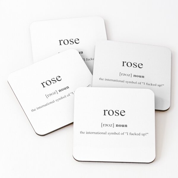 Artikelvorschau, Rose Definition | Dictionary Collection entworfen und verkauft von Designschmiede.