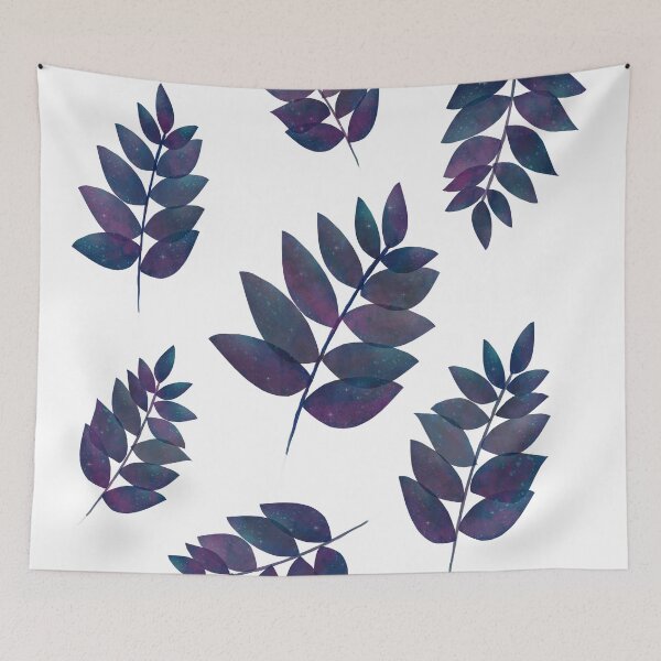 Item preview, Galaxy Leaves Pattern designed and sold by PaintingbyAgnes.