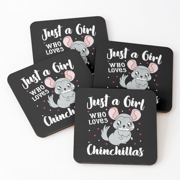 Item preview, Just A Girl Who Loves Chinchillas designed and sold by rafaeltto.