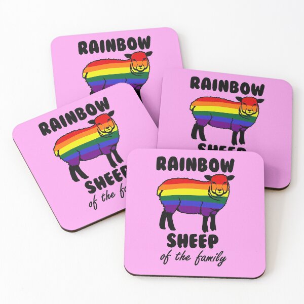 Item preview, RAINBOW SHEEP OF THE FAMILY designed and sold by GorillaFarm.