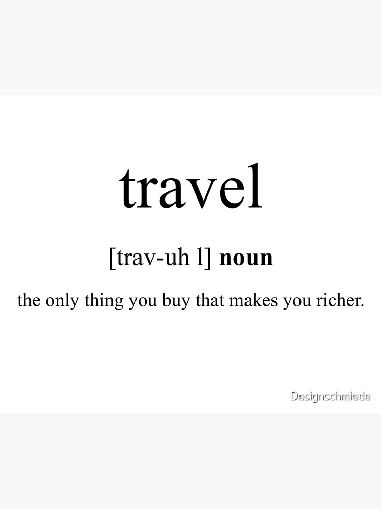 a travel definition