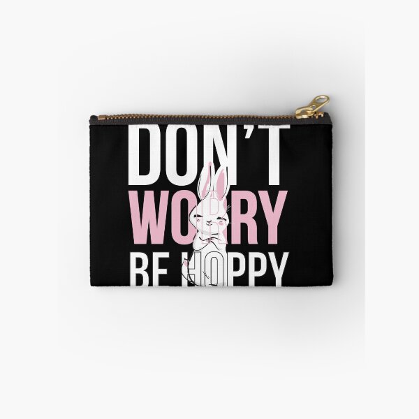 Item preview, Don't Worry Be Hoppy Bunny Rabbit Easter Bunny designed and sold by MooonTees.