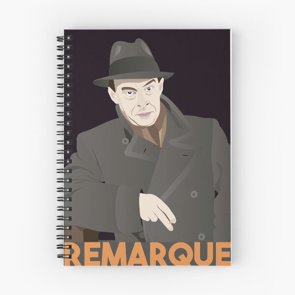 Aperçu de l'œuvre Erich Maria Remarque écrivain allemand créée et vendue par NorseTech.