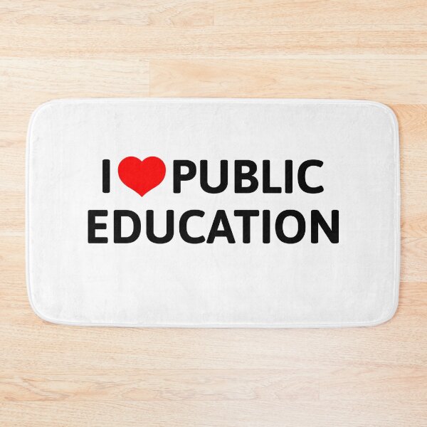 Item preview, I Love Public Education Support Message for Teachers designed and sold by NUMAcreations.