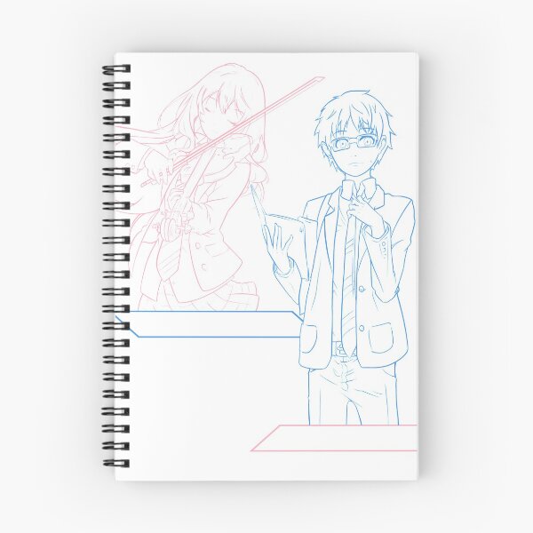 Item preview, Your Lie In April Line Work designed and sold by David Zarbo.