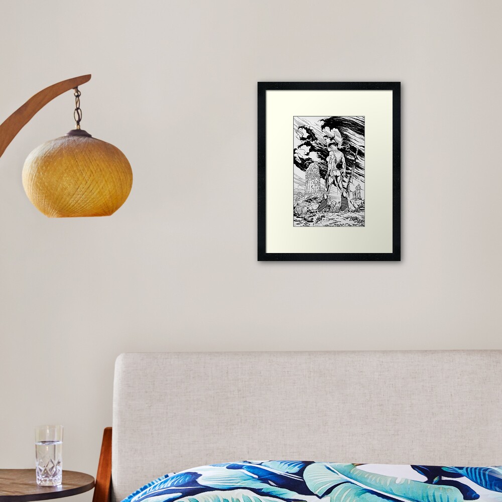 Item preview, Framed Art Print designed and sold by TimVigil.