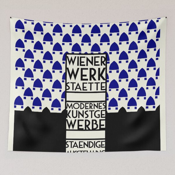 Item preview, Wiener Werkstaette retro vintage artwork expo designed and sold by aapshop.