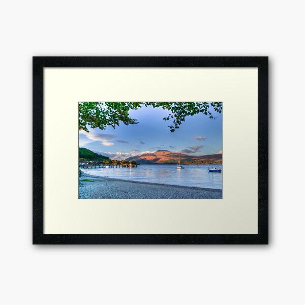 Luss Loch Lomond Framed Art Print
