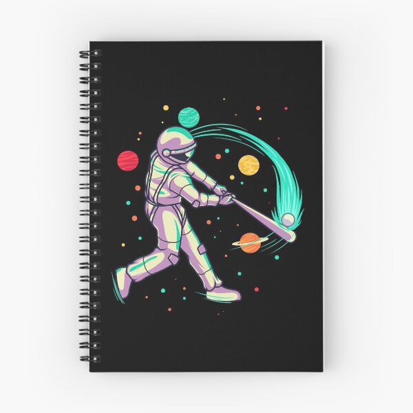 Item preview, Retro Baseball Astronaut - Galactic Baseball Bat designed and sold by anziehend.