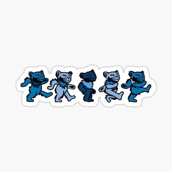 greatful lions Sticker