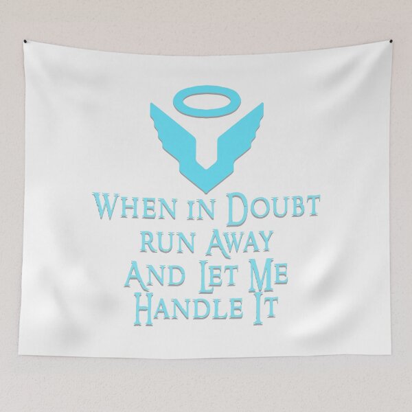 Item preview, When In Doubt - Blue Hawke Quote designed and sold by Deity Of Duality.