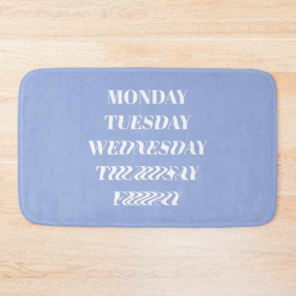 Item preview, Wavy Days of the Week designed and sold by Design Minds Boutique.