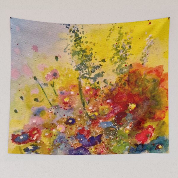 Item preview, Floral Fantasy.  Vibrant Watercolours. designed and sold by Angela Haig-Harrison.