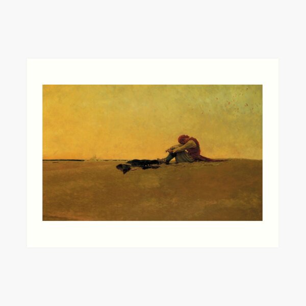 “Marooned” Pirate Art by Howard Pyle Art Print