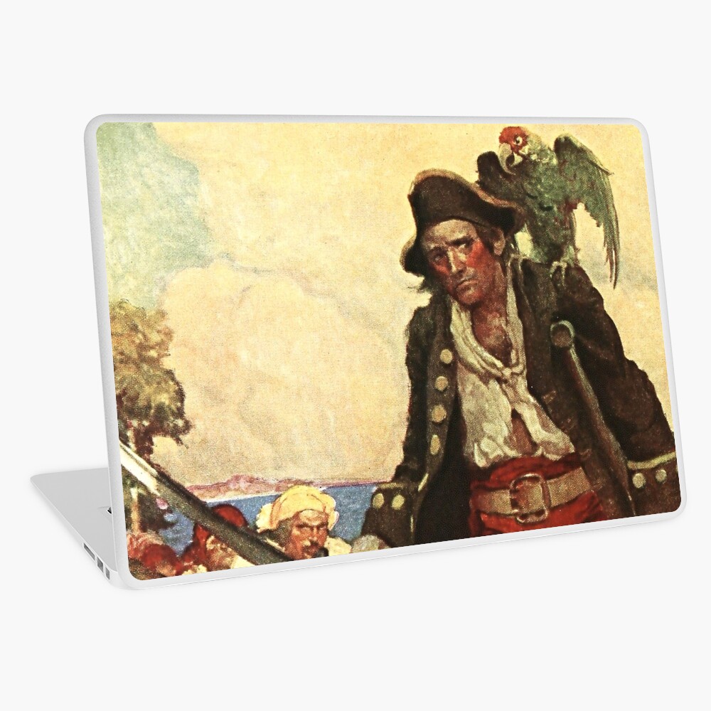 “Long John Silver” Pirate Art by Louis Rhead | Tote Bag