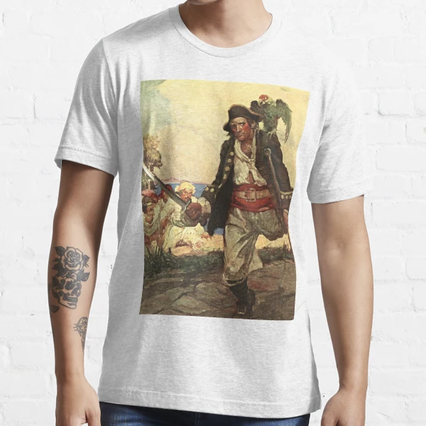 “Long John Silver” Pirate Art by Louis Rhead | Tote Bag