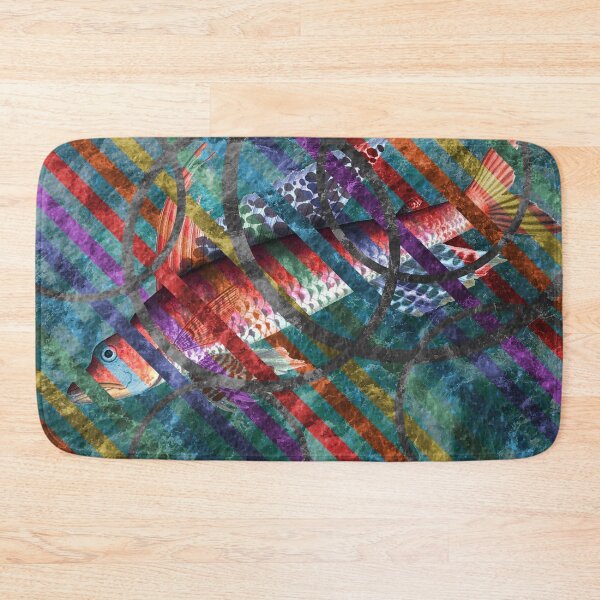 Item preview, The Eternal Salmon designed and sold by Loveday Funck.